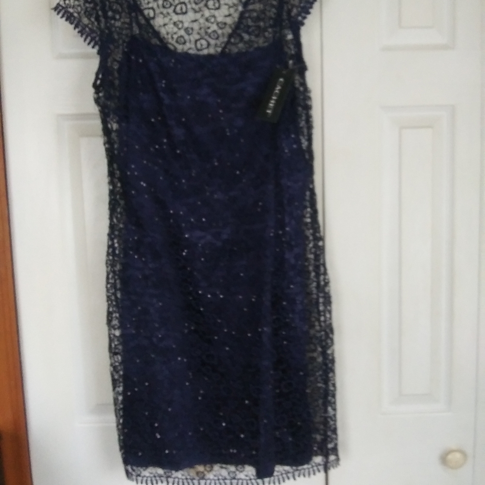 Navy blue dress